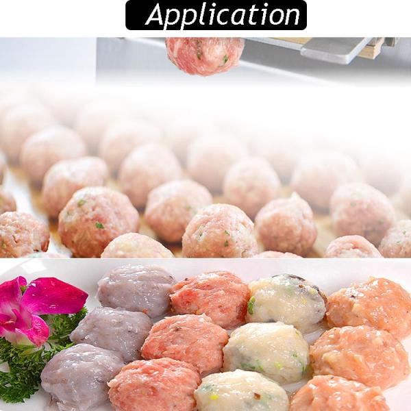 Fishball Meatball Making Machine Chicken 25 Grams/Pcs Automatic Meatball Maker