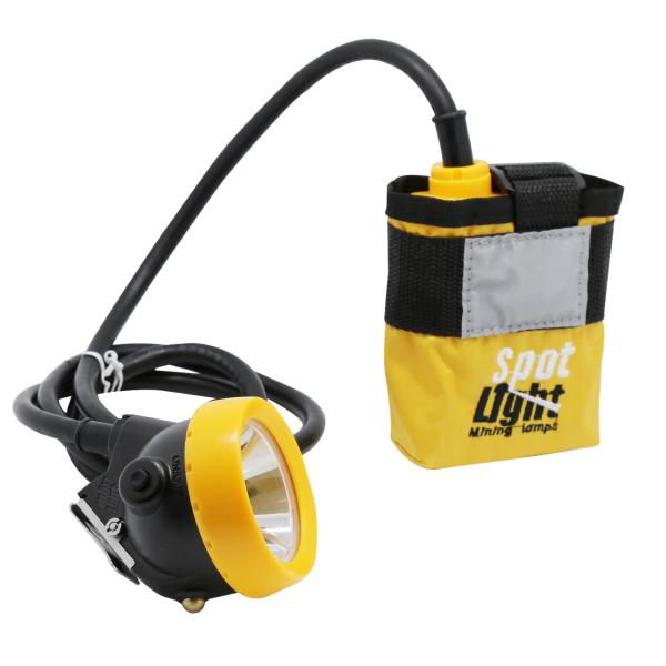 15000lux Led Cord Underground Cap Lamps Rechargeable 6.6 Ah Liion