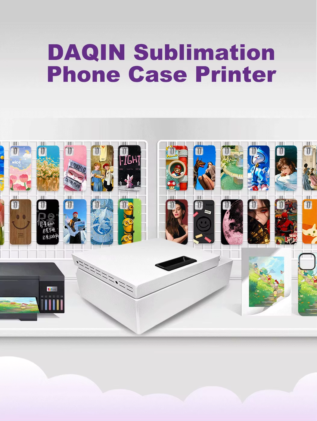 Stock Blank Sublimation Printing Film for Thermal Sublimation Phone Case Printing