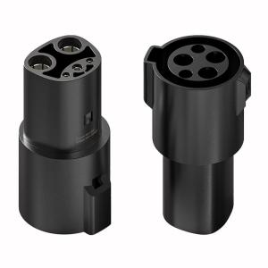 China 80A Electric Vehicle Charge Adaptor EV Car Adapter J1772 to Type 1 EV Adapter for Tesla Charger Type1 To Tesla on sale