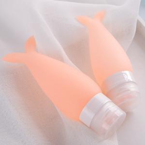 China 48ml/90ml Silicone Travel Bottles , Travel Size Containers With Customized Logo on sale