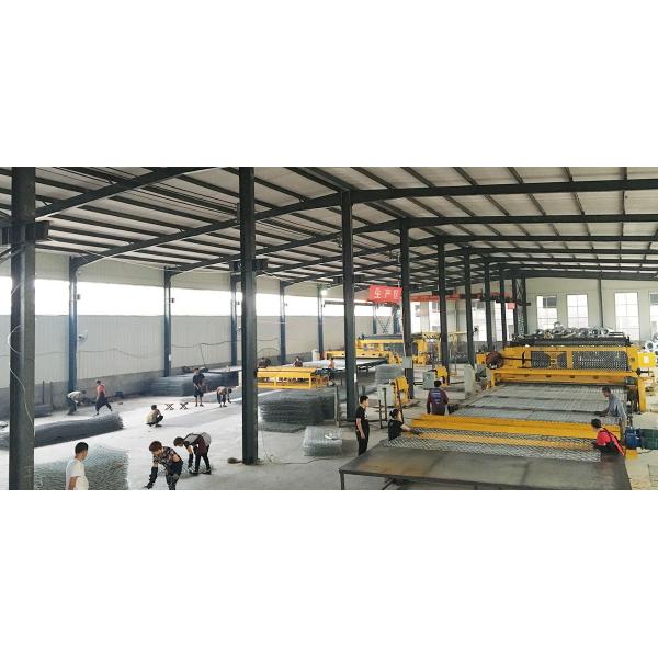 4*1*1m Zn Aluminum Hexagonal Gabion Wire Mesh Galfan Galvanized Netting Walls Construction