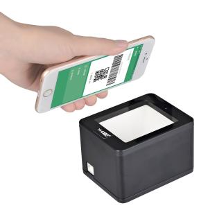 Buy cheap 1D Qr Code Scanner Desktop Hands Free YHD-9800D Wired 2D Barcode Scanner product