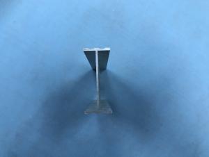 Buy cheap Durable Aluminium Partition Profiles With White Bronze And Silver Anodizing product
