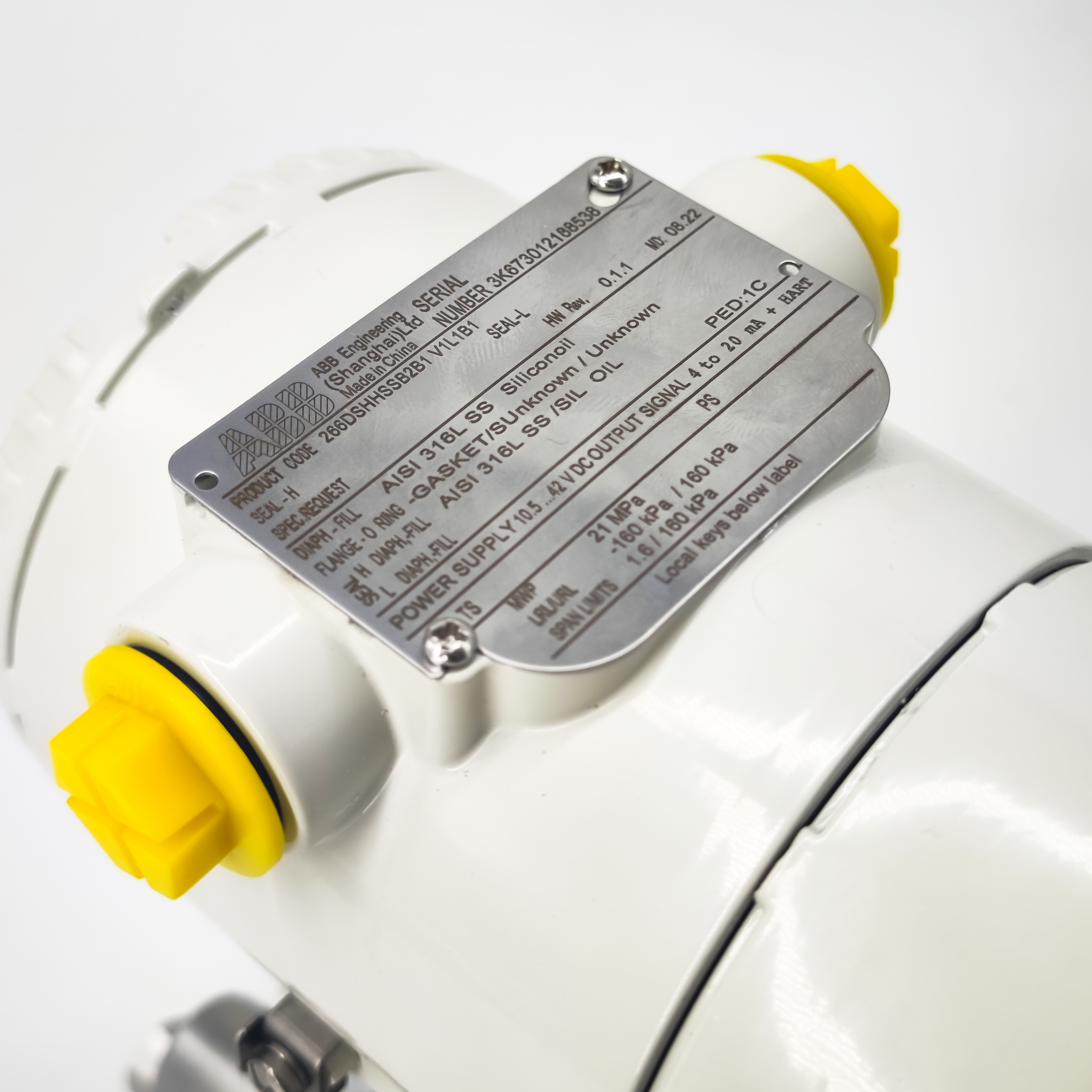 266DSH Original Intelligent ABB 2600T Differential Pressure Transmitter 4-20mA With LCD Display