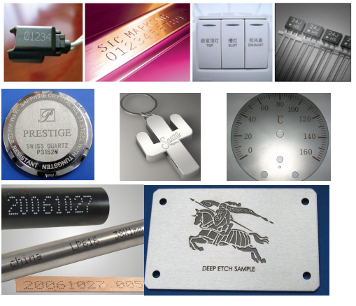 20W/30W/50W/100W CNC Fiber Laser Marking Engraving Machine