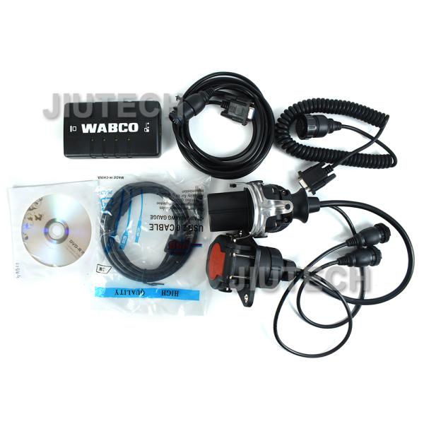 For WABCO DIAGNOSTIC KIT (WDI) SAE J1708 CAN 5&24V WABCO K-LINE Trailer Truck Grader Scraper Diagnostic Interface scanne