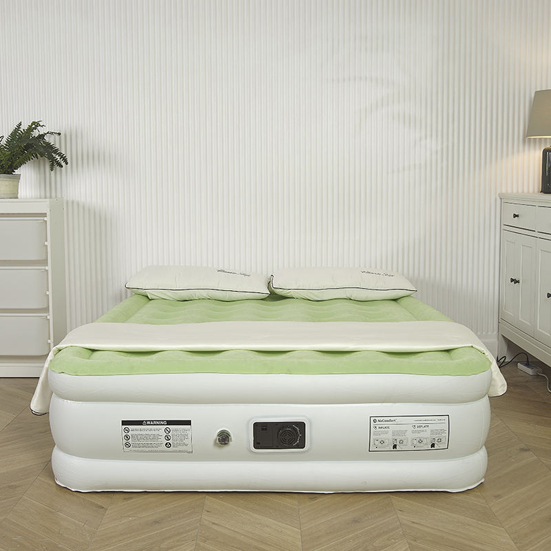 hot selling custmozied color logo Durable Automatic Electric Inflation air mattress