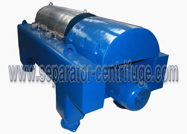Quality PLC Control Water Sludge Decanter Centrifuge Continuous Centrifuge With SKF Bearing for sale