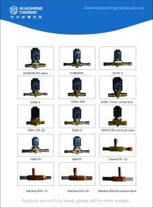 China Refrigerator Parts Valve Danfoss Solenoid Volve Flare Connection on sale