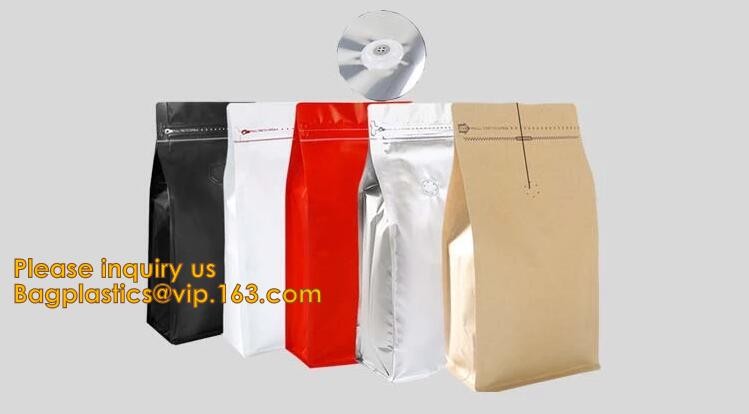 Transparent bopp/opp square block bottom bags with side gusset,Bopp Block Square Bottom Bag,Clear Square Bottom Bags,Can