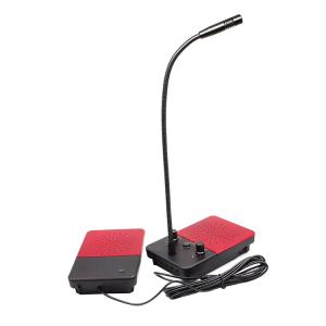 Buy cheap Glass Window Intercom System Mute Microphone 2 Way Speaker 2 EXT Port product