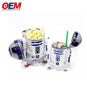 Custom Make Spiderman Popcorn Box Plastic Candy Box