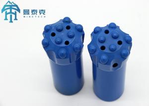 Thread Button R32 64mm Rock Drilling Bit ISO9001 Construction Use