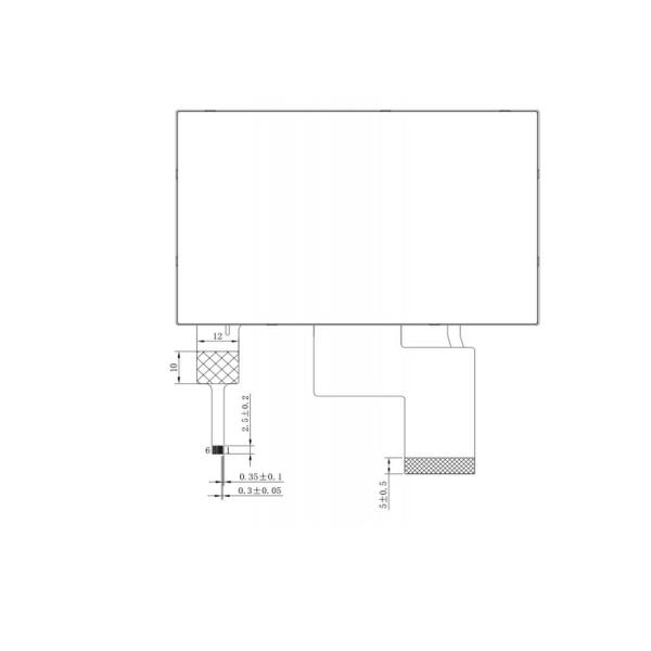 480×272 Pixels LCD Touch Module 4.3" 40pin Wide Temp LCD Display Screen