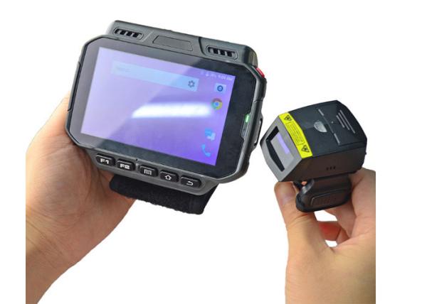Quality WT04 Wearable Android Mobile Phone Scanner For Free Hands Barcode Scanning for sale