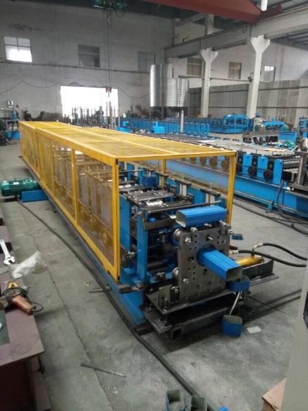 Quality High Performance Downspout Roll Forming Machine Aluminum Color Steel Rain Gutter for sale