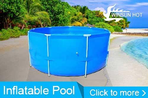 Quality Large Size Framed Swimming Pool Round Shape With 6 Meters Diameter for sale