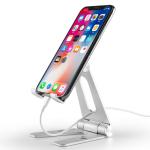 COMER Mobile phone lazy man desktop folding portable Pad tablet adjustment