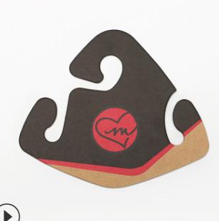 Quality Shoes Paper  Double Side Offset Paper Material 	Custom Cardboard Hangers for sale