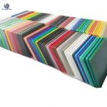 Custom Size Color Acrylic Sheet Cast Process Colored Acrylic Panels Scratch