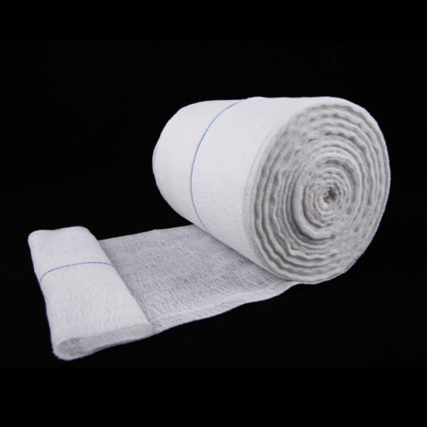 Quality Medical Surgical X Ray Detectable Bleached Jumbo Gauze Roll Absorbent Cotton for sale