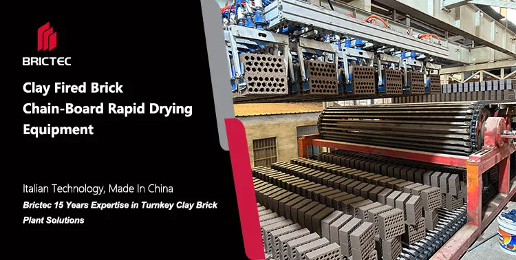 High-Efficiency Chain-Board Rapid Dryer for Uniform Drying and High Automation in Clay Brick Production