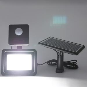 China Solar Powered Outdoor 80 Led Security Light With Motion Sensor on sale