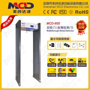 Exhibition Areas Archway Metal Detector 6 Detection Zones