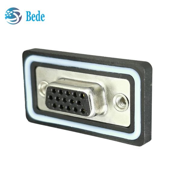 Quality D Sub female Connectors for Extreme Temperatures 500 Mating Cycles and Operating Temperature -55°C To 125°C for sale