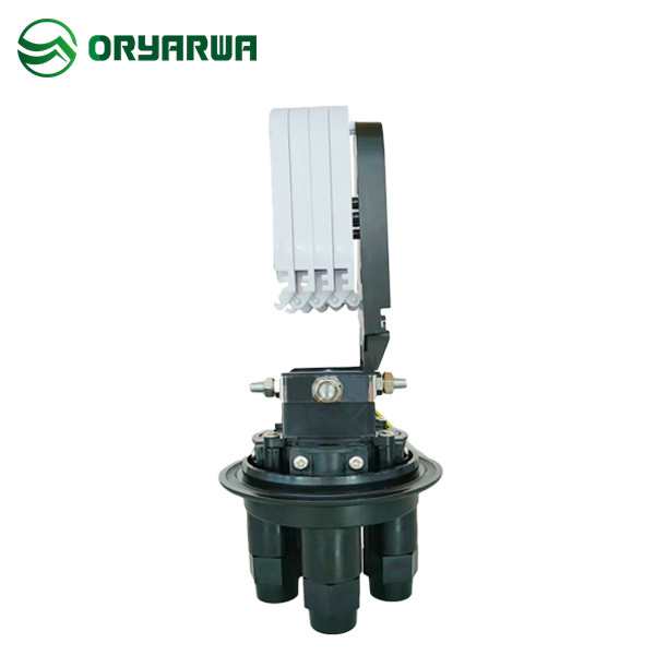 12/24/36/48 Cores Fiber Cable Vertical Joint Box Fiber Optic Closure IP68