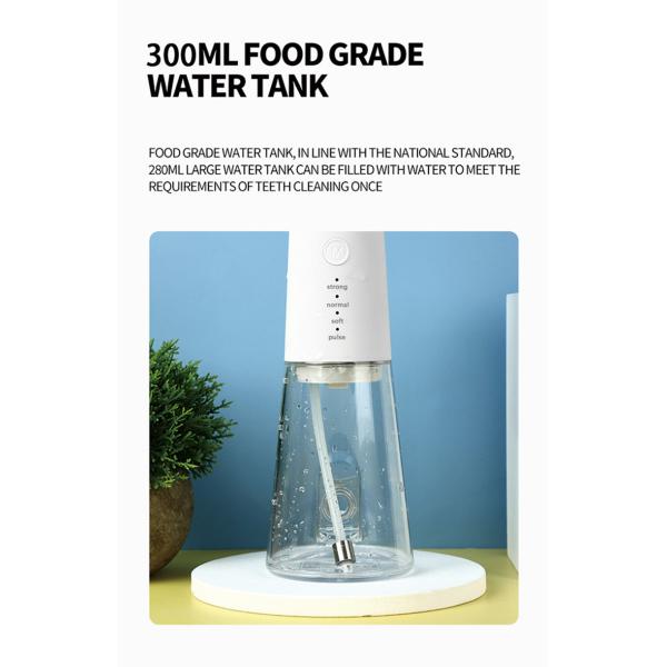 Professional Oral Dental Cordless Oral Care Irrigator Machine Water Flosser Portable Dental Flosser