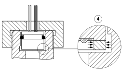 High Reliability I2c Water Pressure Sensor Vapor Pressure Detection