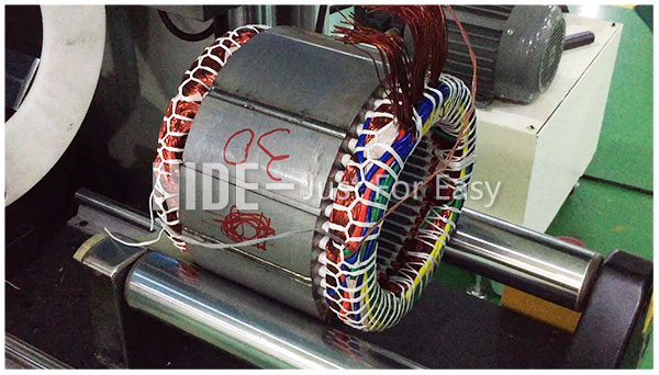 Auto Flip Structure Coil Forming Machine Automatic For Generator And Pump Motor
