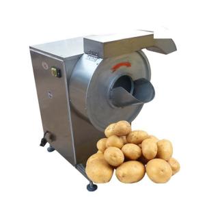 China Turnip Green Onion Cutting Machine Potato Chips Slicing Machine on sale