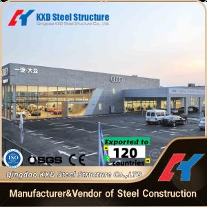 Q345 Q235 Light Steel Frame Workshop Steel Structure Garage For Auto Service Center