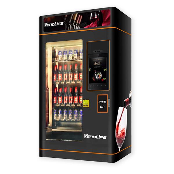 Quality VENDLIFE Vending Machine For Alcohol 216pcs 1190mm Width Multipayment for sale