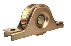 sliding door hardware wheels 4'' 101.6mm steel V groove gate bottom wheels with 6202 bearing