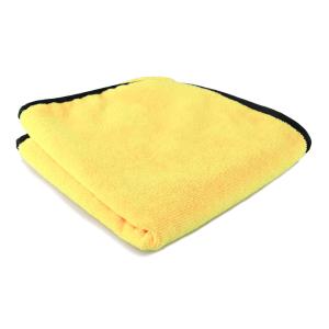 Plush Yellow Microfiber Car Cleaning Cloth Car Wash Towels Multipurpose