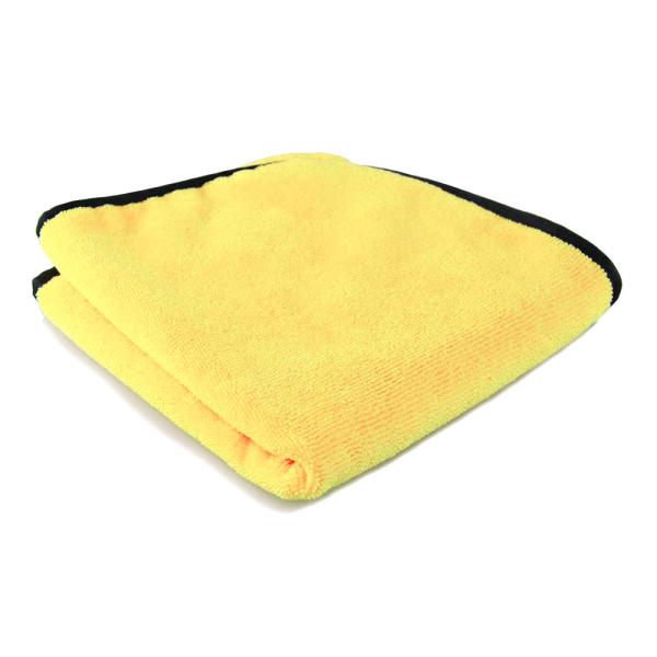 Quality Plush Yellow Microfiber Car Cleaning Cloth Car Wash Towels Multipurpose for sale
