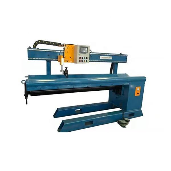 Quality Touch Screen Robotic Seam Welder Machine 2500mm Longitudinal Seam welder 98.43 Inch for sale