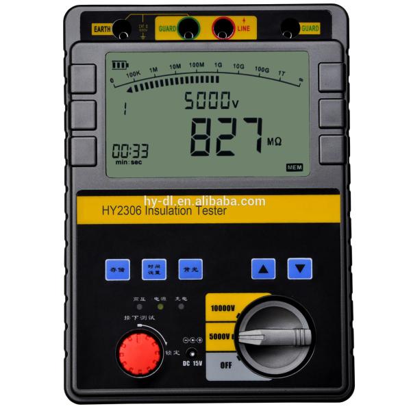 absoption ratio function Insulation Tester HY2306