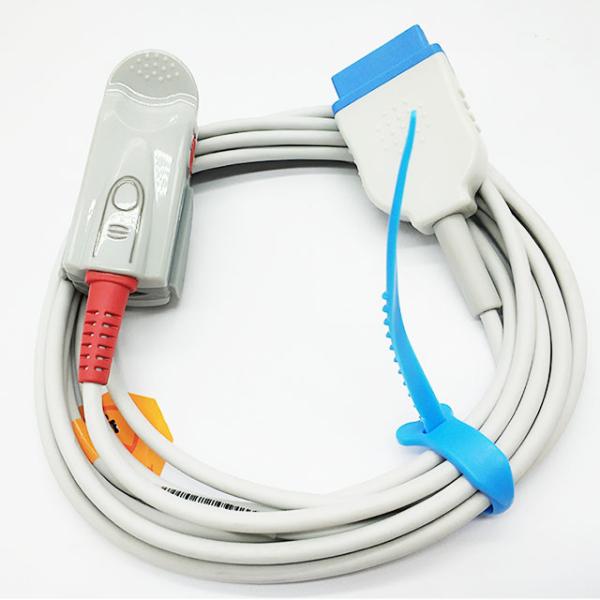Quality Reusable GE Datex-Ohmeda adult 3M Medical Oxygen Saturation Monitor SPO2 Sensor For Hospital Oem / Odm for sale