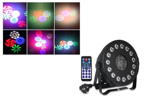 Quality 2019 New 4 Patterns Gobo Led Par With RF Remote Control TSA167  USD18.95~21.95 for sale