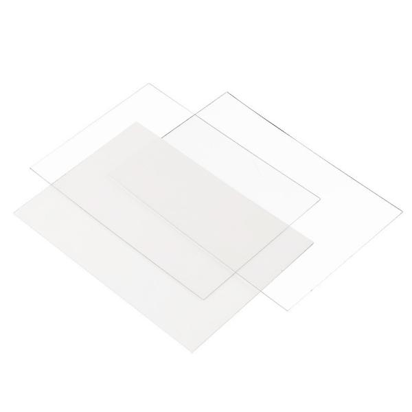 Glass Look Clear Cast Acrylic Sheet From 1.8mm-40mm Thickness Custom Cast Acrylic