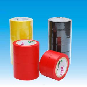 China colored rubber resin adhesive PVC Insulation Tape / electrical insulating tape on sale