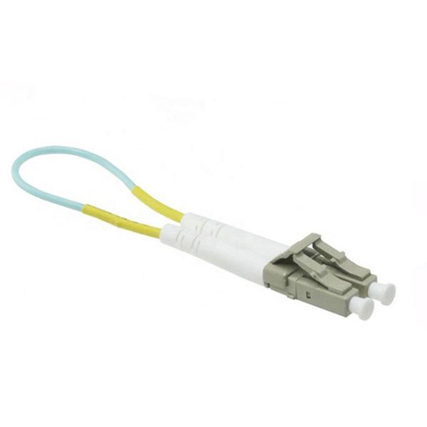 LC Multimode Fiber Optic Loopback Adapter Low Insertion Loss