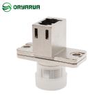 Metal Body Hybrid Flange LC To FC Adapter Simplex Single Mode
