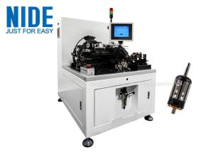 Two Station Semi Auto Armature Balancing Machine , Rotor Industrial Balancing Machine