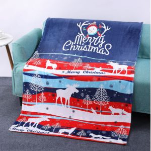 Buy cheap Customized Digital Printing Anti-Pilling Super Soft Fleece Blanket product